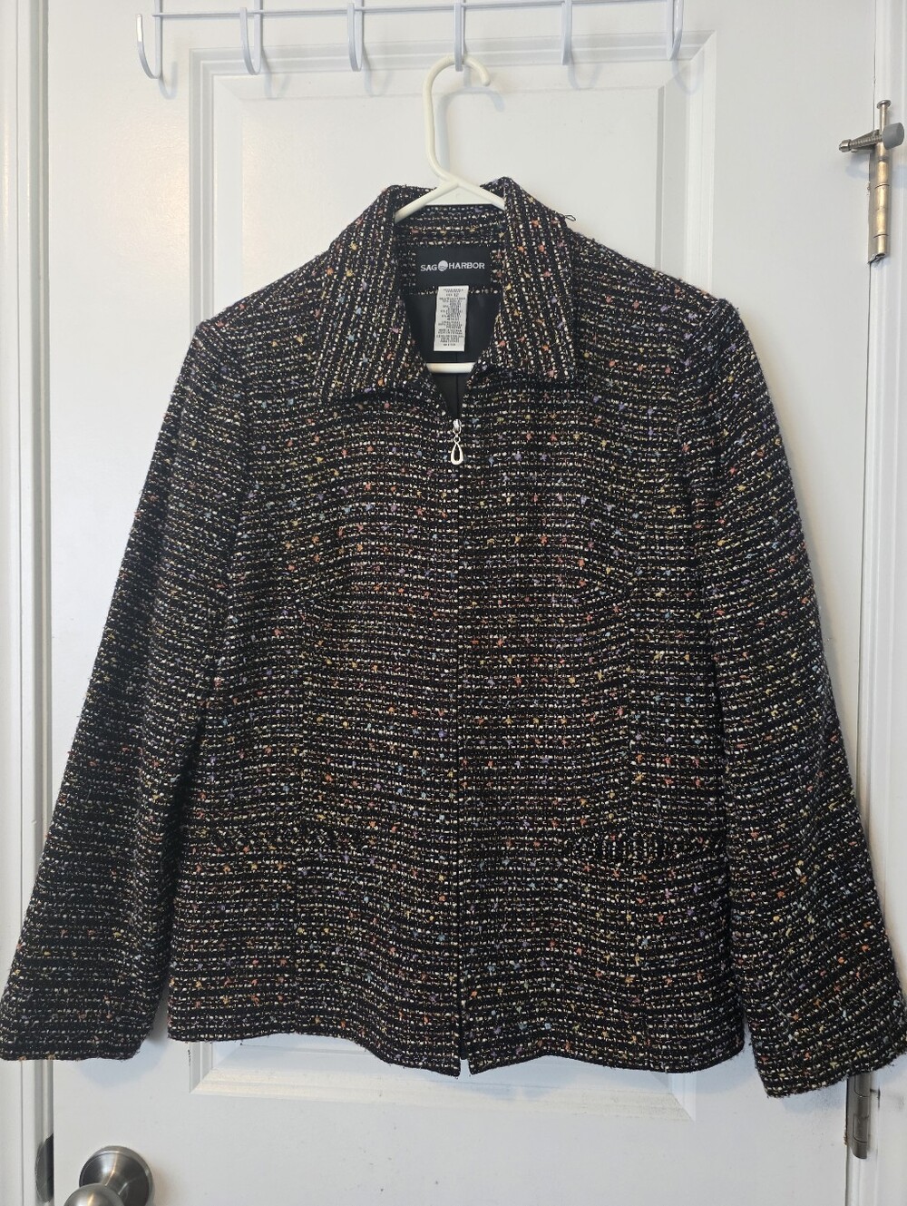 Sag Harbor Tweed Suit Coat Size 12